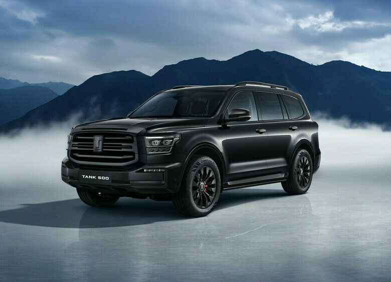 В России стартовали продажи флагманского Tank 500 Blacktrail