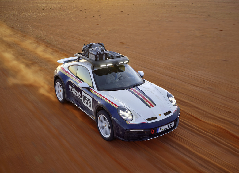Редкий «внедорожный» спорткар Porsche продают в России